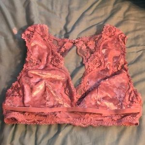 VS velvet bralette